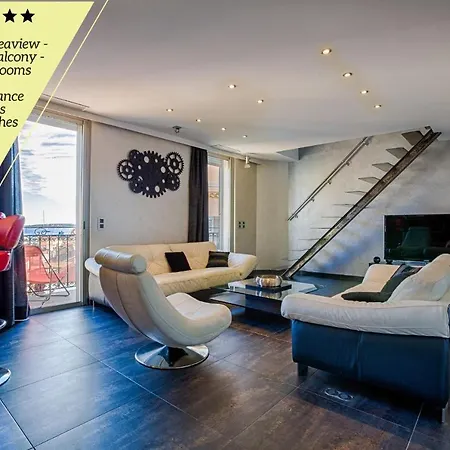 Apartment Rg Duplex - Sea View - Palais & Croisette - Luxury By Lra *